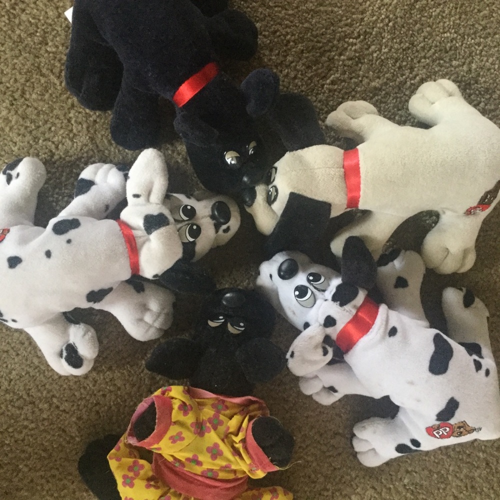 🐾  POUND PUPPIES 🐶 Plush POUND PUPPIES 1985 & 1986 Tonka Toy 🧸